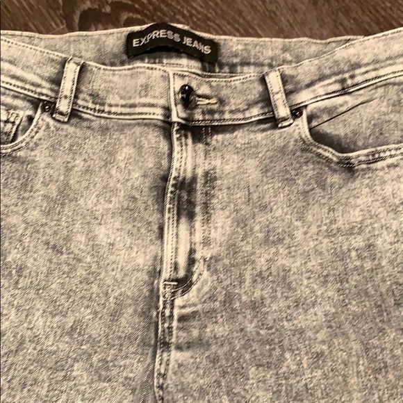 Express Jeans High Rise Legging, sz 12R - Picture 2 of 5